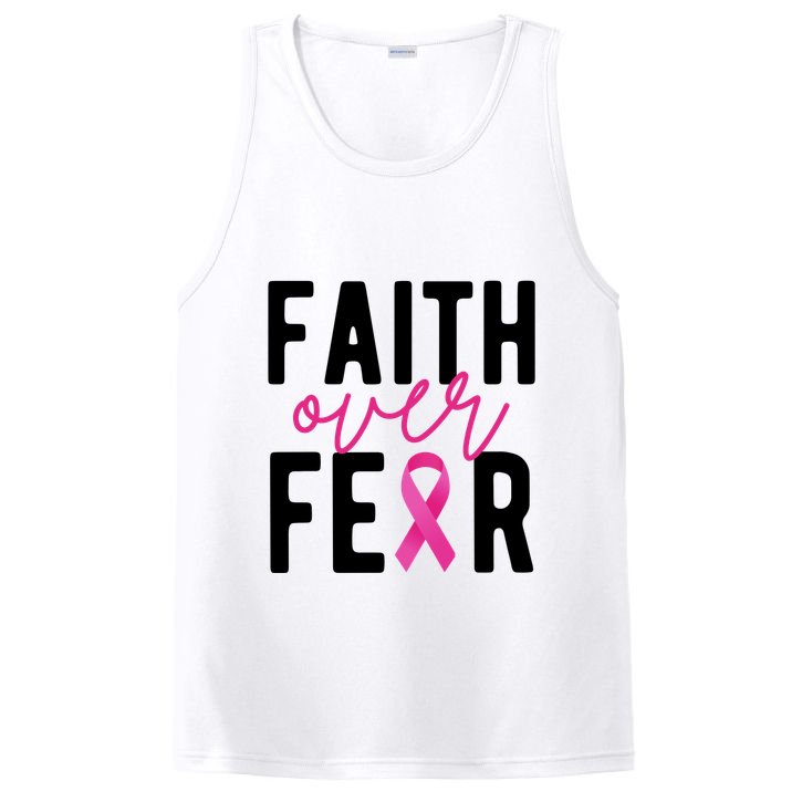 Faith Over Fear Breast Cancer Awareness PosiCharge Competitor Tank