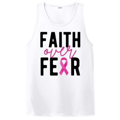 Faith Over Fear Breast Cancer Awareness PosiCharge Competitor Tank