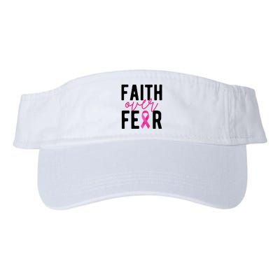 Faith Over Fear Breast Cancer Awareness Visor