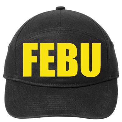 FEBU Oregon  7-Panel Snapback Hat