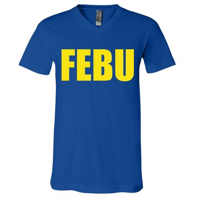 FEBU Oregon  V-Neck T-Shirt