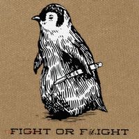 Fight or Flight Funny Penguin Pun Fight Or Flight Meme Cotton Canvas Backpack