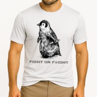 Fight or Flight Funny Penguin Pun Fight Or Flight Meme Performance Shirt
