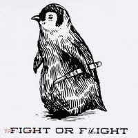 Fight or Flight Funny Penguin Pun Fight Or Flight Meme Tall T-Shirt