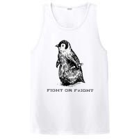 Fight or Flight Funny Penguin Pun Fight Or Flight Meme PosiCharge Competitor Tank