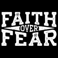 Faith Over Fear Christianity Impact Tech Backpack