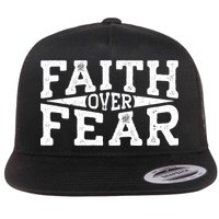 Faith Over Fear Christianity Flatbill Hat