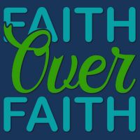 Faith Over Faith 7 Panel Mesh Trucker Snapback Hat