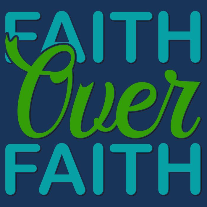 Faith Over Faith 7 Panel Mesh Trucker Snapback Hat