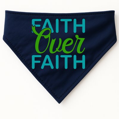 Faith Over Faith USA-Made Doggie Bandana