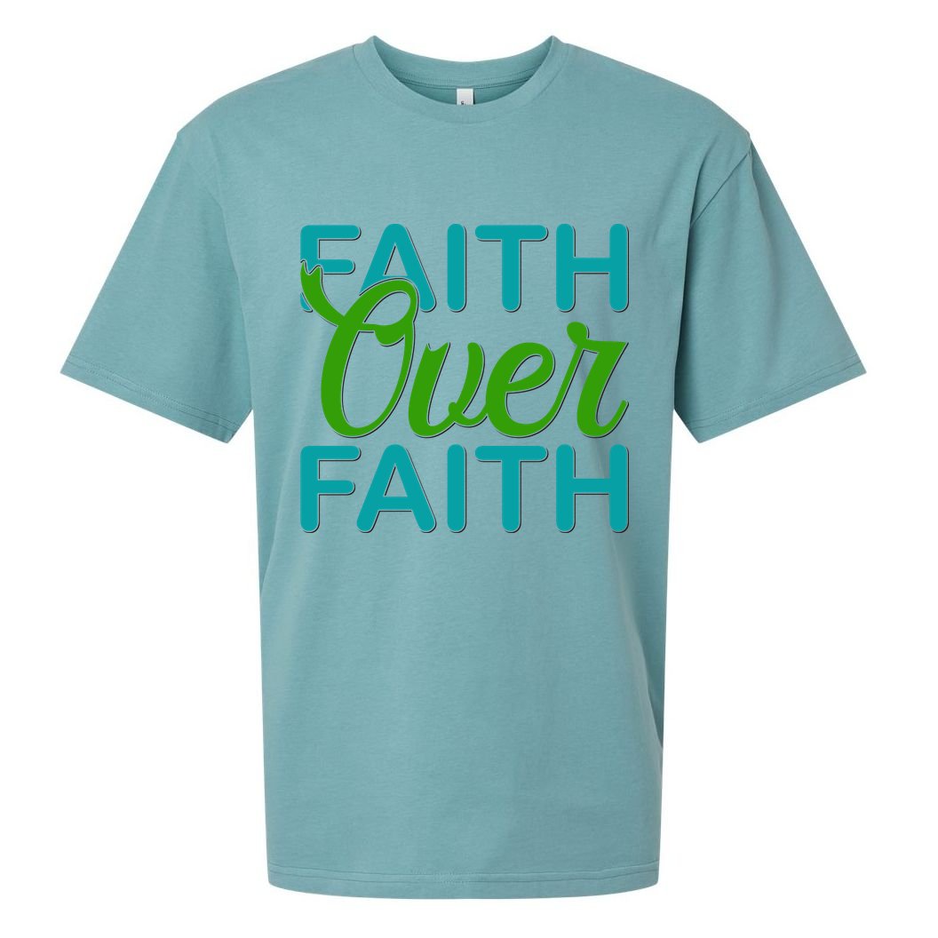 Faith Over Faith Sueded Cloud Jersey T-Shirt