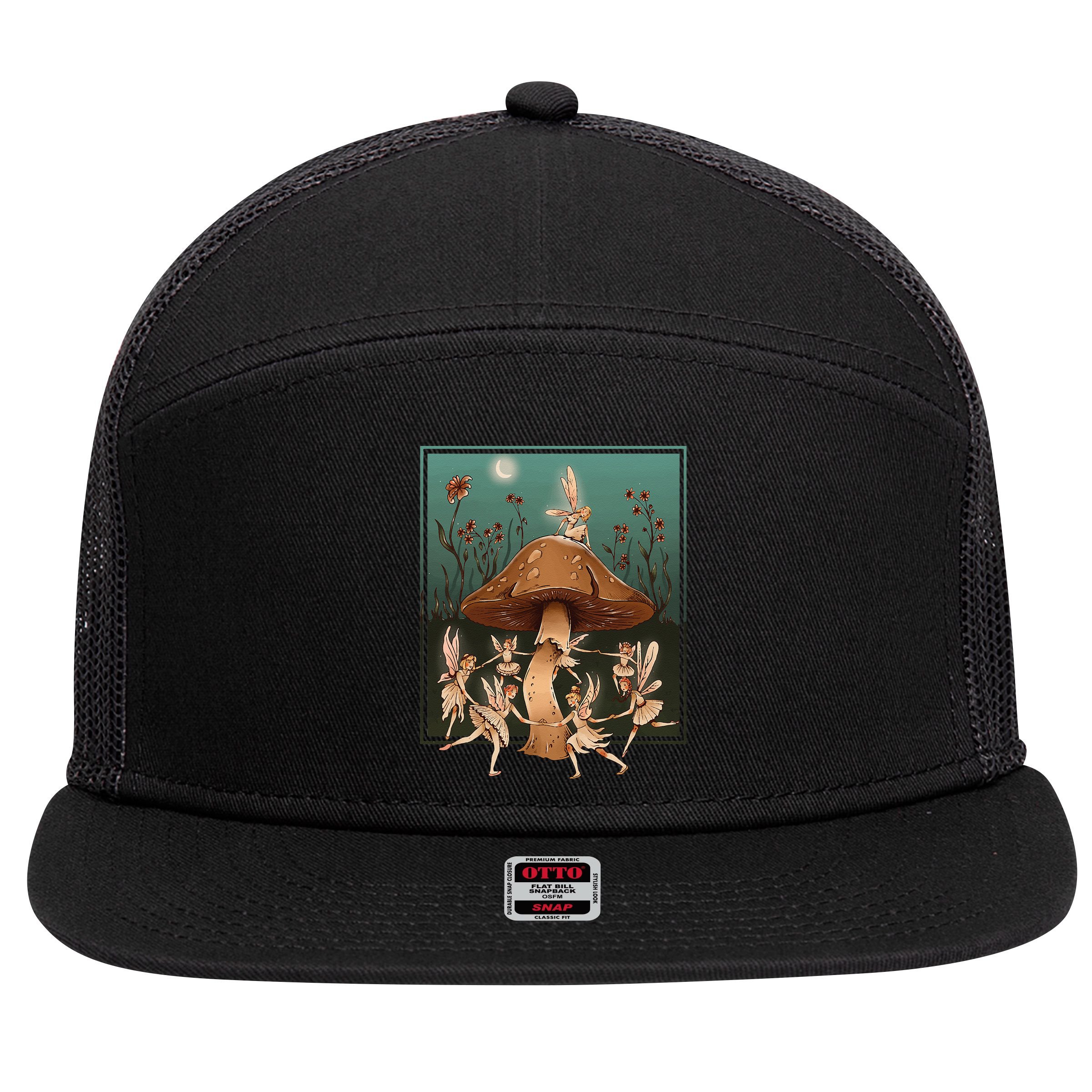 Faith Over Fear 7 Panel Mesh Trucker Snapback Hat