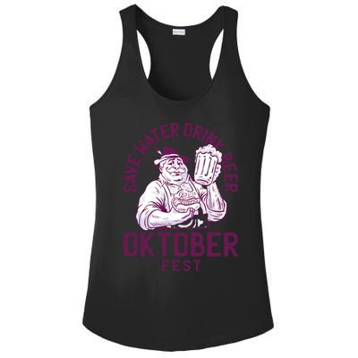 Funny Oktober Fest Save Water Beer Er October Gift Ladies PosiCharge Competitor Racerback Tank