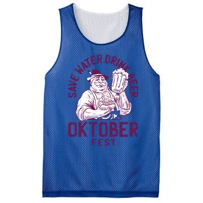 Funny Oktober Fest Save Water Beer Er October Gift Mesh Reversible Basketball Jersey Tank