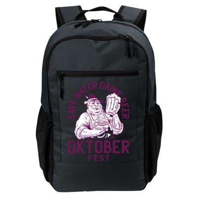 Funny Oktober Fest Save Water Beer Er October Gift Daily Commute Backpack