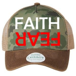 Faith Over Fear Legacy Tie Dye Trucker Hat