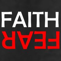 Faith Over Fear 7 Panel Mesh Trucker Snapback Hat