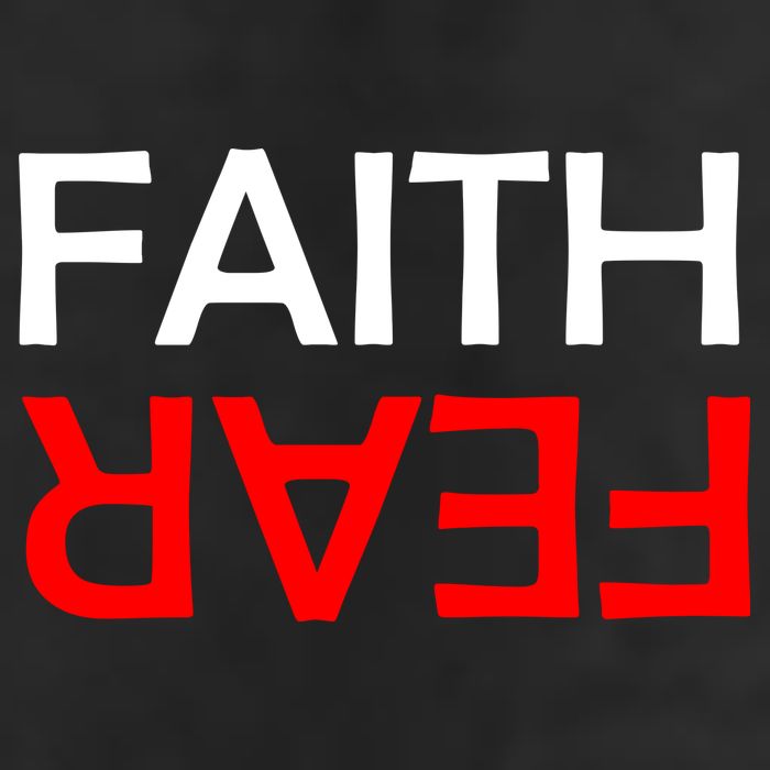Faith Over Fear 7 Panel Mesh Trucker Snapback Hat