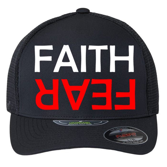 Faith Over Fear Flexfit Unipanel Trucker Cap