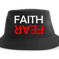 Faith Over Fear Sustainable Bucket Hat