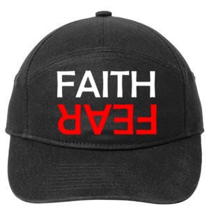 Faith Over Fear 7-Panel Snapback Hat