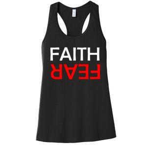 Faith Over Fear Women's Racerback Tank