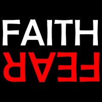 Faith Over Fear Womens Tank Top