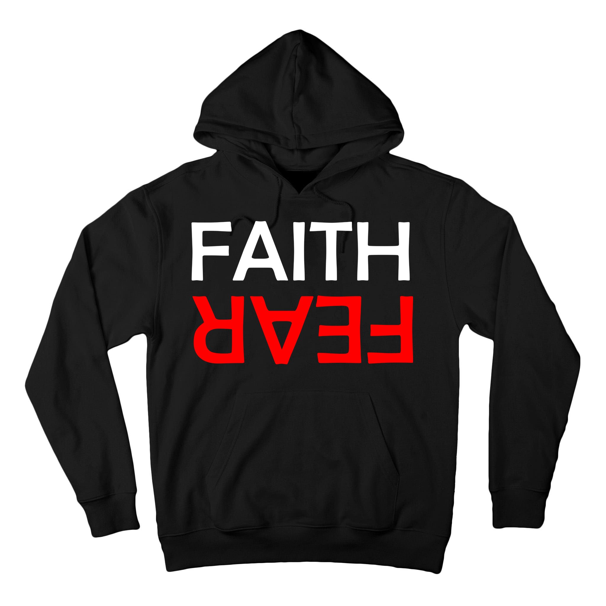 Faith Over Fear Tall Hoodie