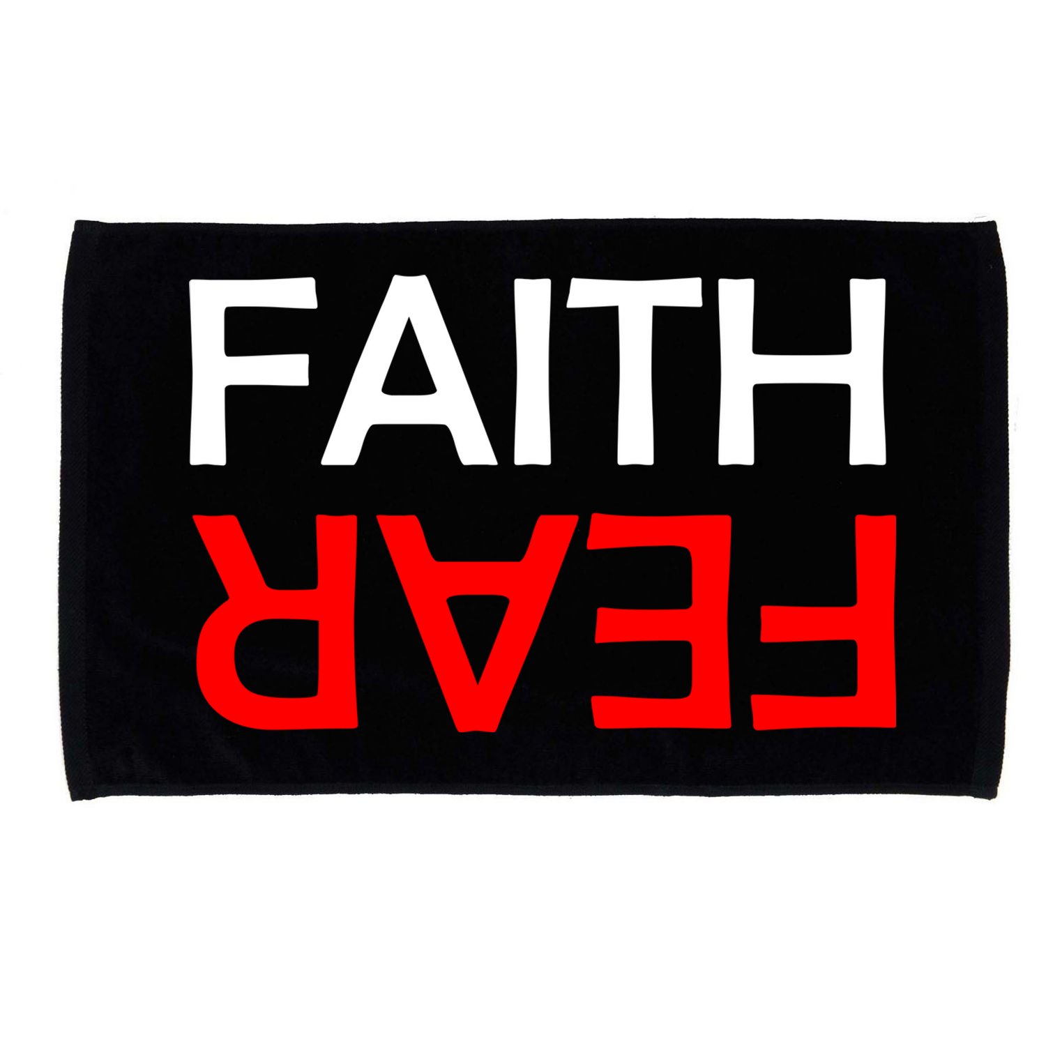 Faith Over Fear Microfiber Hand Towel