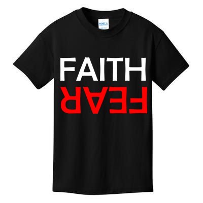 Faith Over Fear Kids T-Shirt