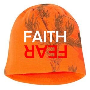 Faith Over Fear Kati - Camo Knit Beanie