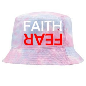 Faith Over Fear Tie-Dyed Bucket Hat