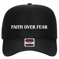 Faith Over Fear Psalms 1 18:6 Front Back Trucker Hat