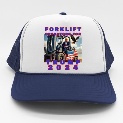 Forklift Operators For Trump Trucker Hat