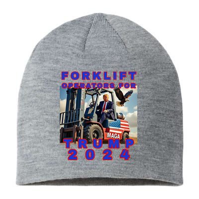 Forklift Operators For Trump Sustainable Beanie