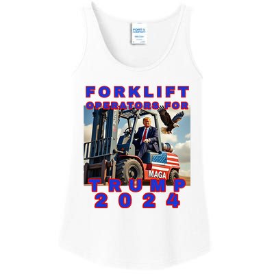 Forklift Operators For Trump Ladies Essential Tank