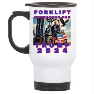 Forklift Operators For Trump Stainless Steel Travel Mug