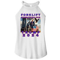 Forklift Operators For Trump Women’s Perfect Tri Rocker Tank