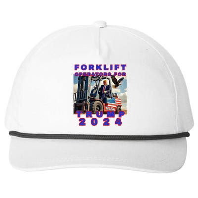 Forklift Operators For Trump Snapback Five-Panel Rope Hat