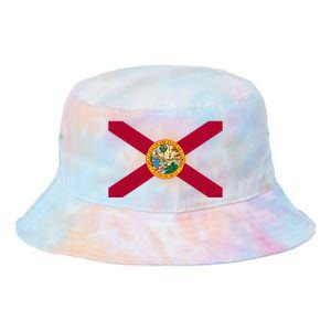 Flag Of Florida The Sunshine State Miami Orlando Tampa Tie Dye Newport Bucket Hat