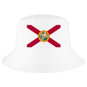 Flag Of Florida The Sunshine State Miami Orlando Tampa Cool Comfort Performance Bucket Hat