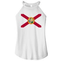 Flag Of Florida The Sunshine State Miami Orlando Tampa Women's Perfect Tri Rocker Tank