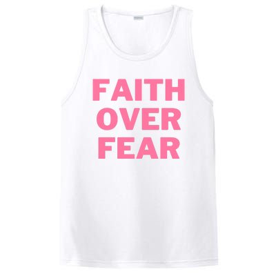 Faith Over Fear Breast Cancer Awareness PosiCharge Competitor Tank