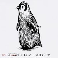 Fight or Flight Funny Penguin Pun Fight Or Flight Meme Womens T-Shirt