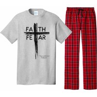 Faith Over Fear Inspirational Design Pajama Set