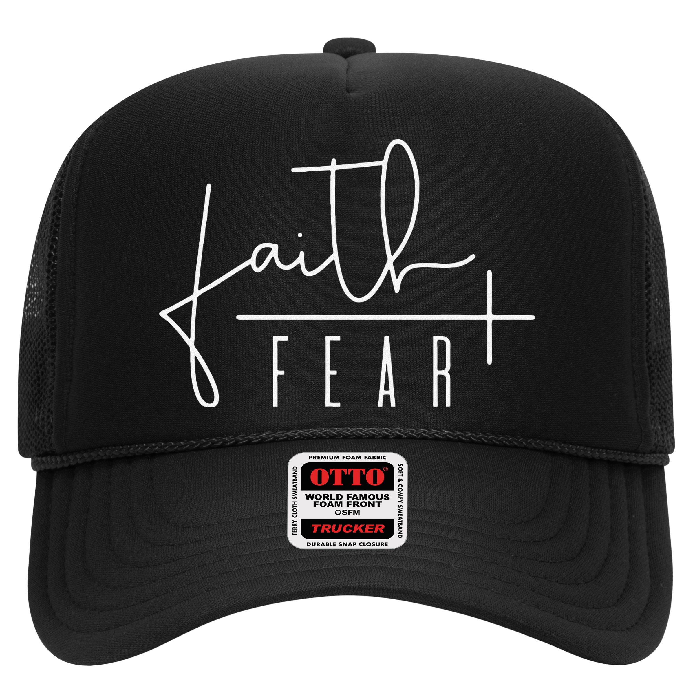 Faith Over Fear Jesus Religious Faith Christian Hat