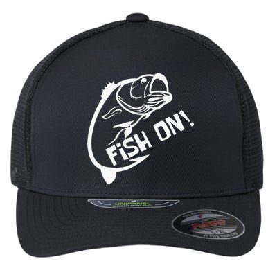 Fish On Fish Keeper Flexfit Unipanel Trucker Cap