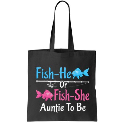 Fishhe Or Fishshe Auntie To Be Gender Reveal Baby Shower Bag