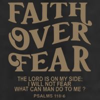 Faith Over Fear Christian Jesus Cool Comfort Performance Bucket Hat