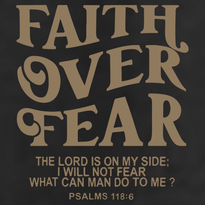 Faith Over Fear Christian Jesus Cool Comfort Performance Bucket Hat